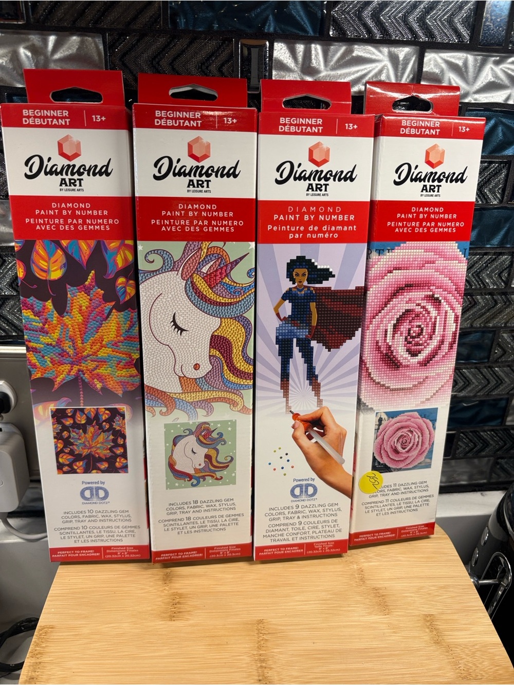 Diamond Art Paint By Number Diamond Painting Kits - Assorted Designs